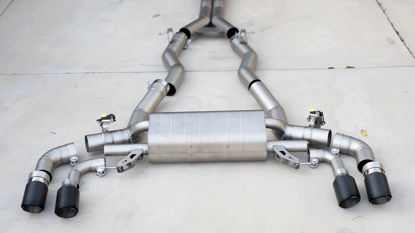 BMW F90 M5 Titanium Valved Sport Exhaust System