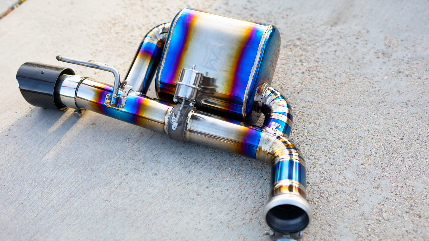 DODGE HELLCAT REDEYE TITANIUM VALVED EXHAUST