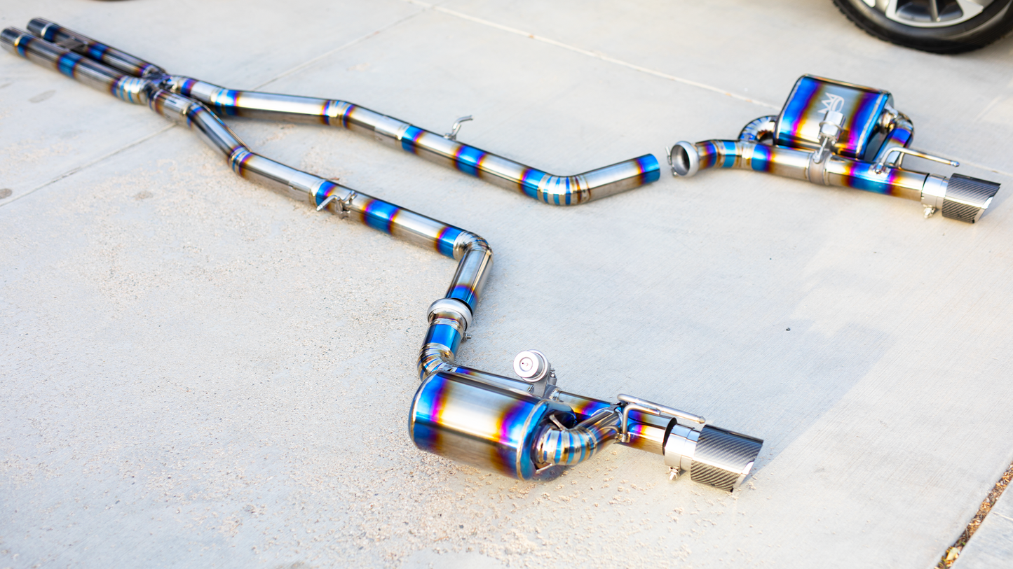 DODGE HELLCAT REDEYE TITANIUM VALVED EXHAUST