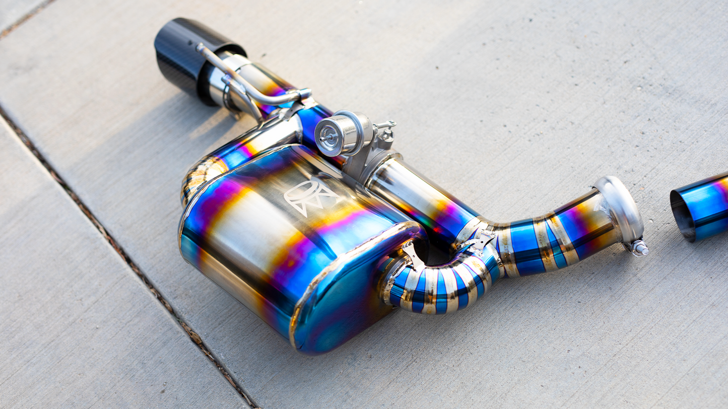 DODGE HELLCAT REDEYE TITANIUM VALVED EXHAUST